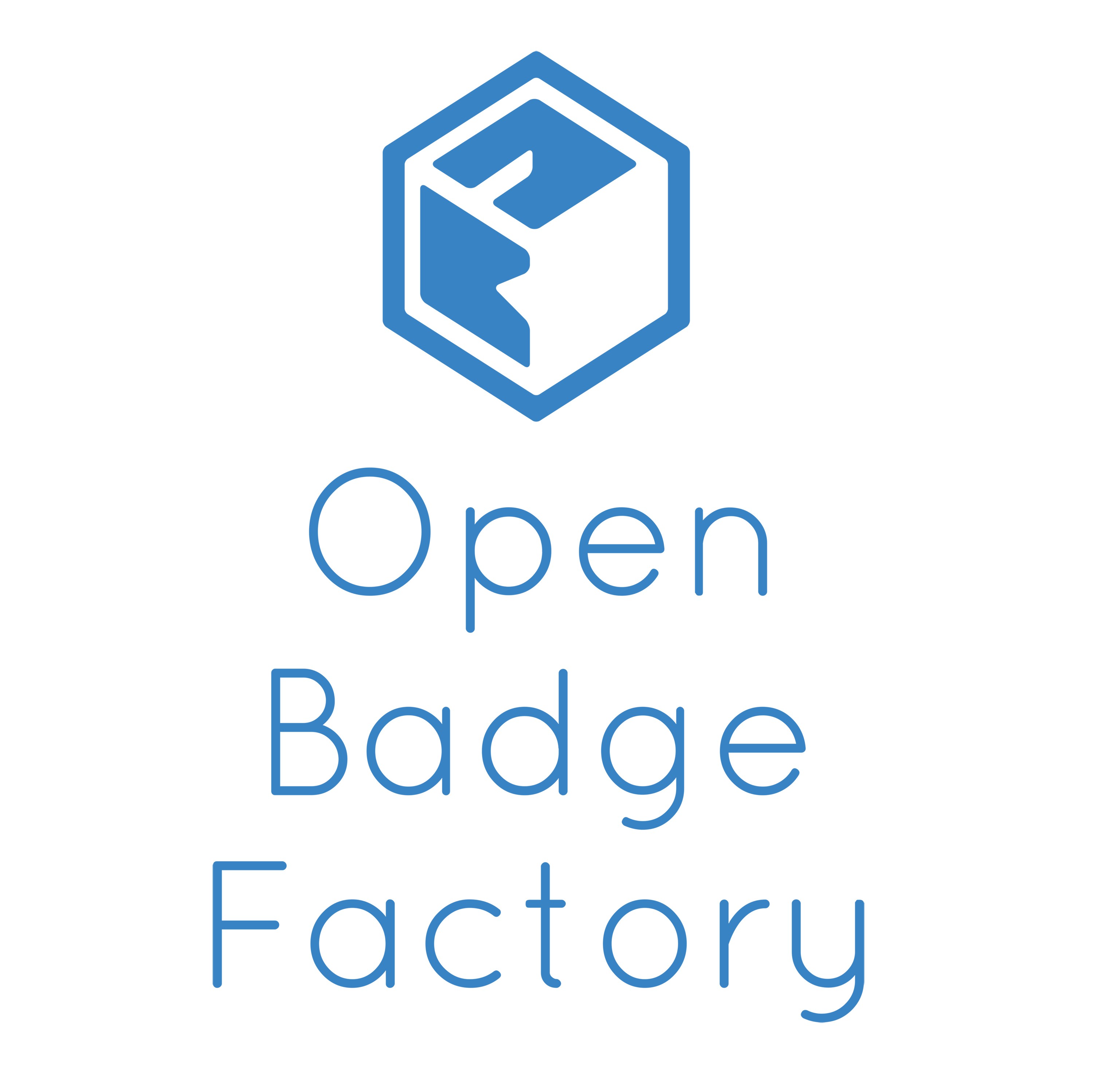 Open badge factory